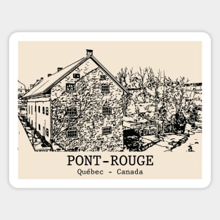 Pont-Rouge - Québec Magnet